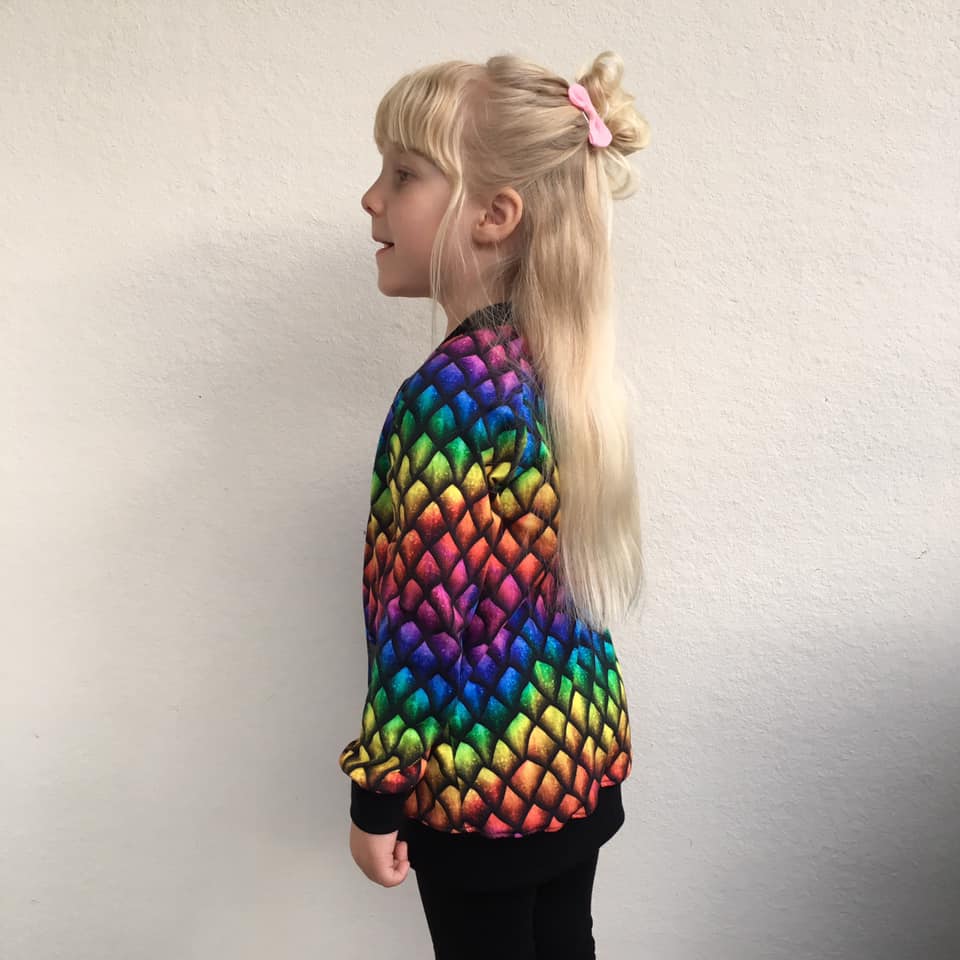 That BaumwULLE Cardigan Strl 56-170 Pappersmönster