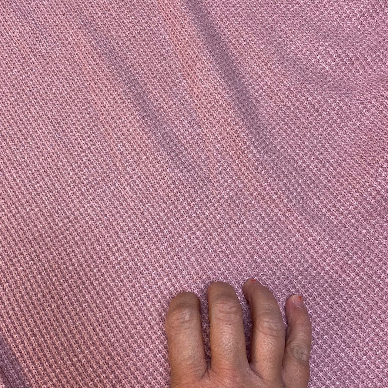Waffle Knit Old Rose