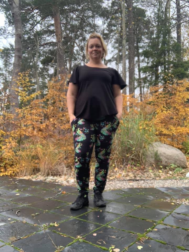I Rock Jeggings Strl 34-56 Pappersmönster