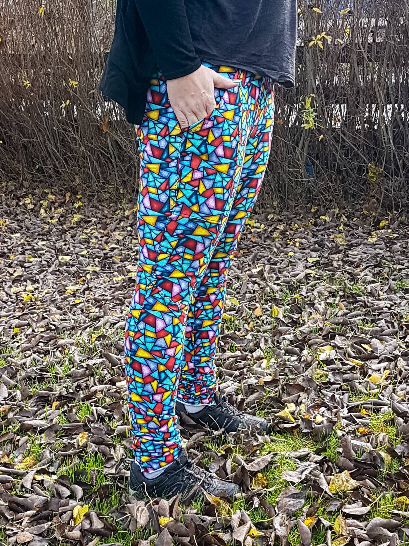 I Rock Jeggings Strl 34-56 Pappersmönster
