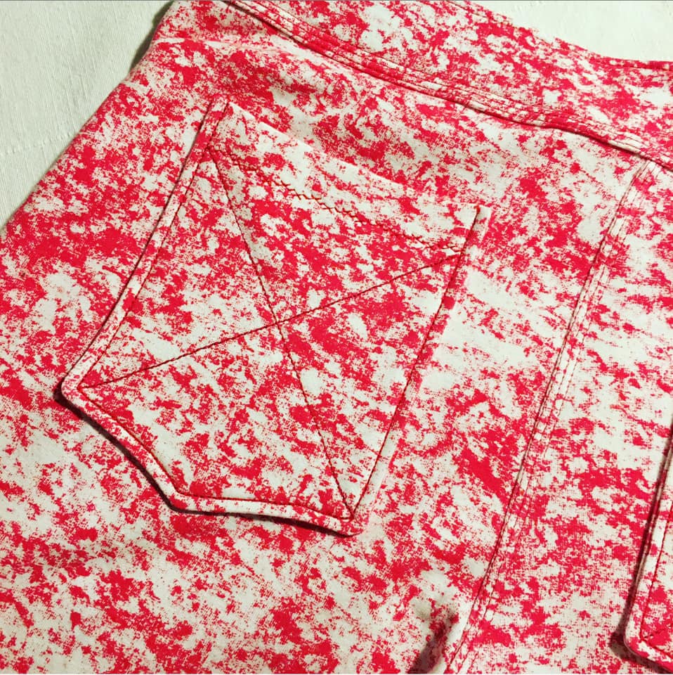 I Rock Jeggings Strl 34-56 Pappersmönster