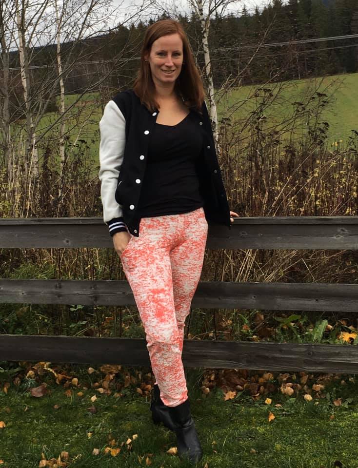 I Rock Jeggings Strl 34-56 Pappersmönster