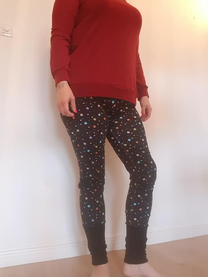 I Rock Jeggings Strl 34-56 PDF-mönster