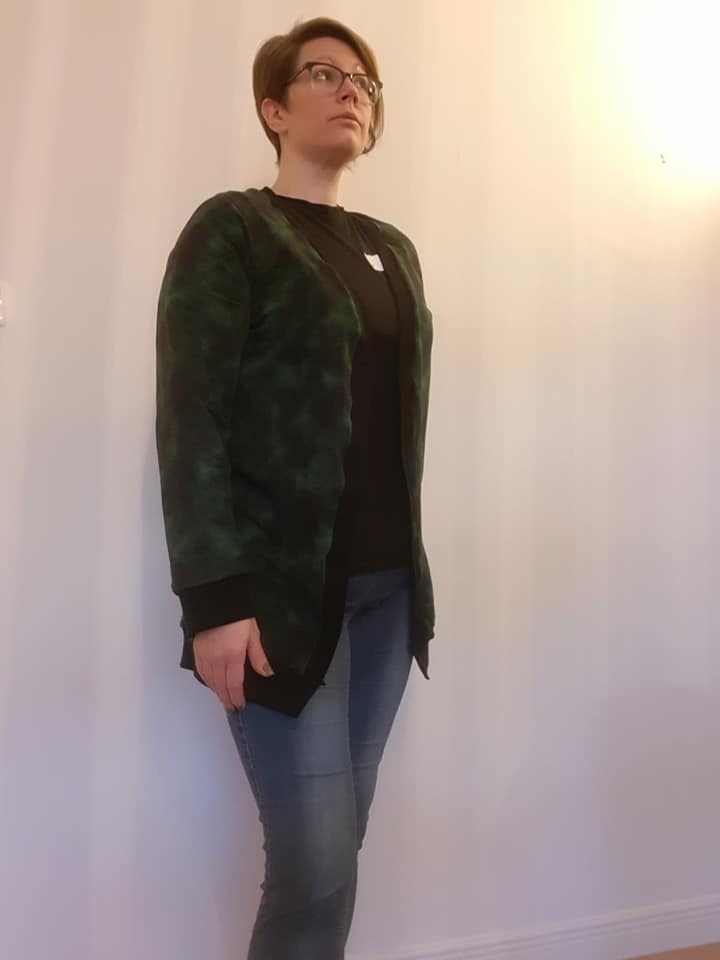 The BaumwULLE Cardigan Strl 34-56 PDF-mönster