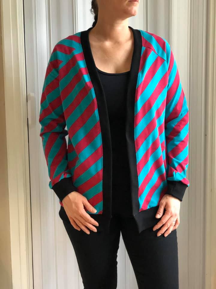 The BaumwULLE Cardigan Strl 34-56 PDF-mönster