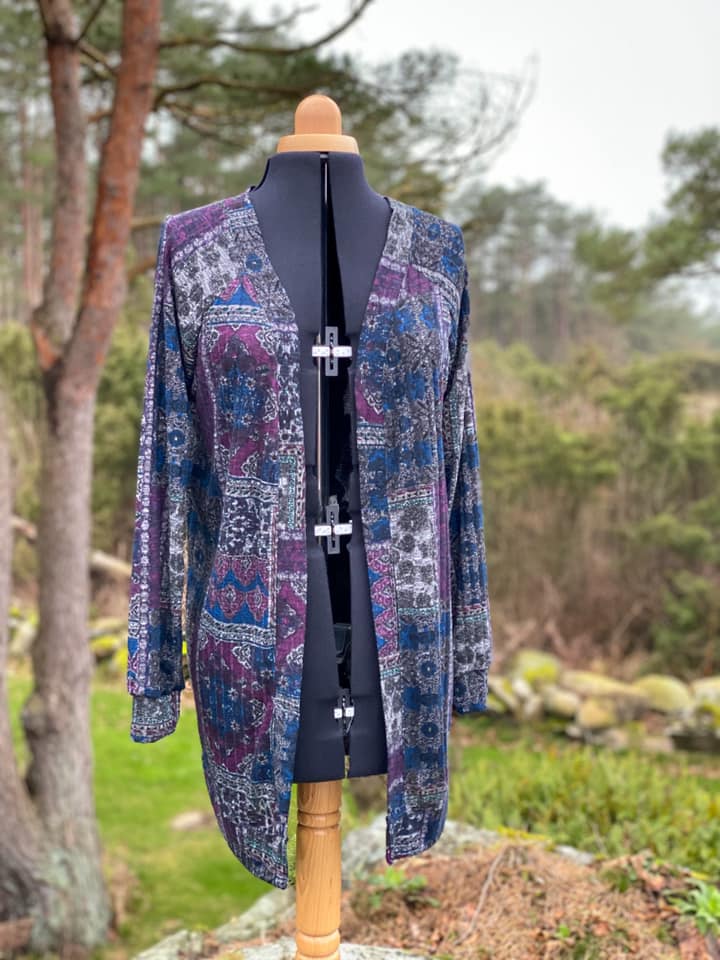 The BaumwULLE Cardigan Strl 34-56 PDF-mönster