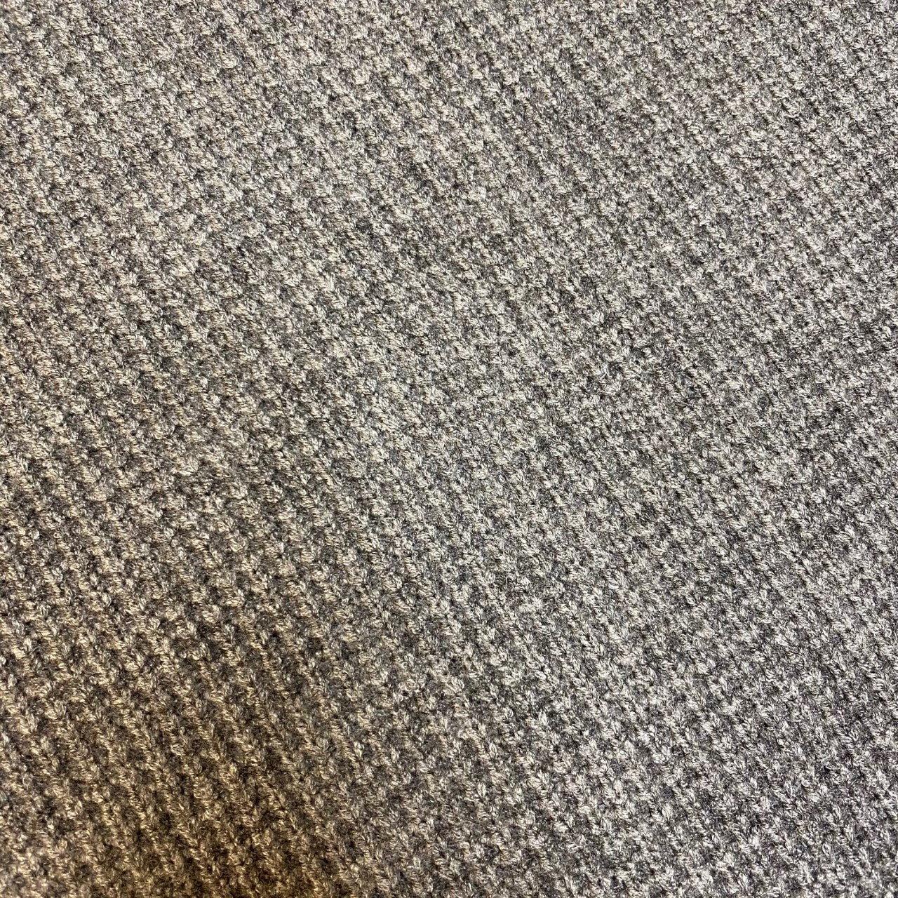 Waffle Knit Mellangråmelerat