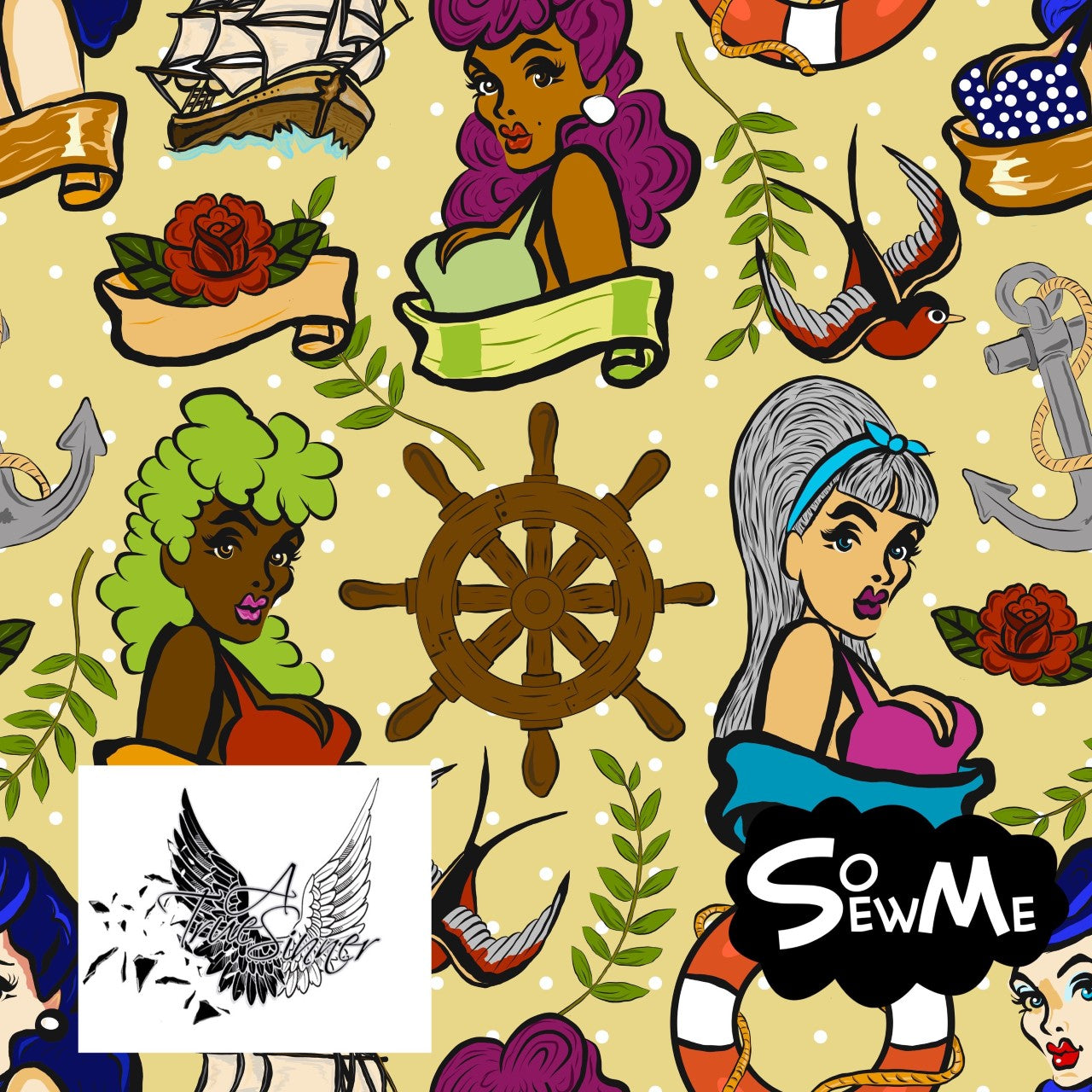 A Sailors Ink Yellow Trikå/Jersey