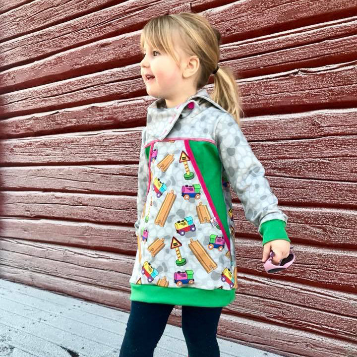 Comfy Collars Strl 62-170 PDF-mönster