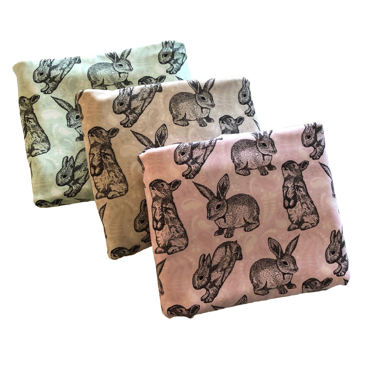 Dotty Rabbits Pink Trikå/Jersey