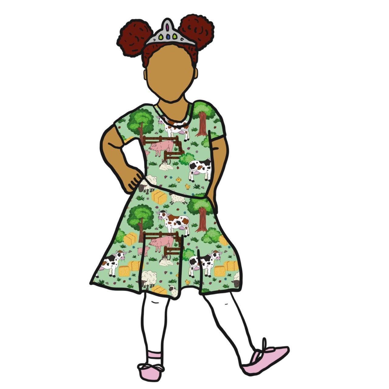 Farm Life Green Trikå/Jersey