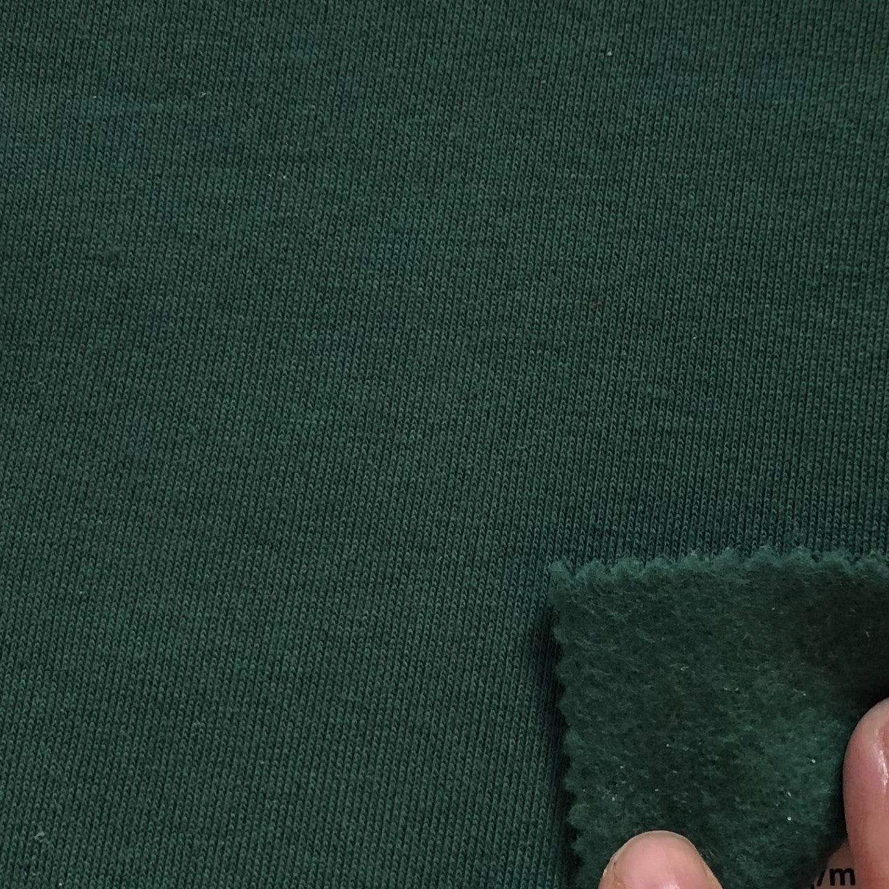 Tjock Flossad Jogging Bottle Green