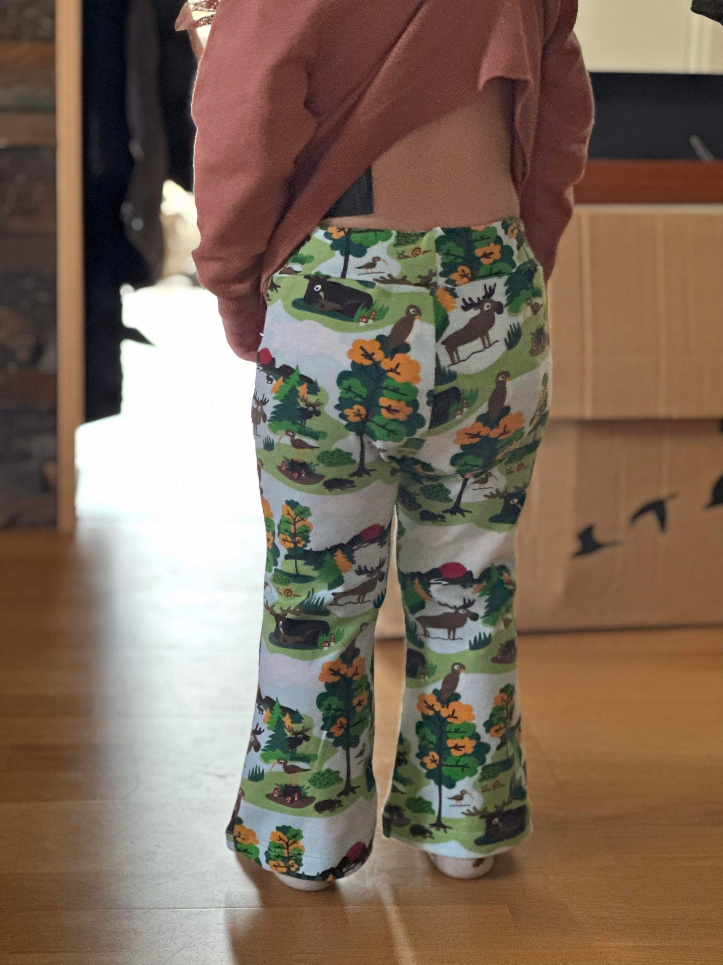 Origami Trousers Youth Strl 86-164 PDF-mönster