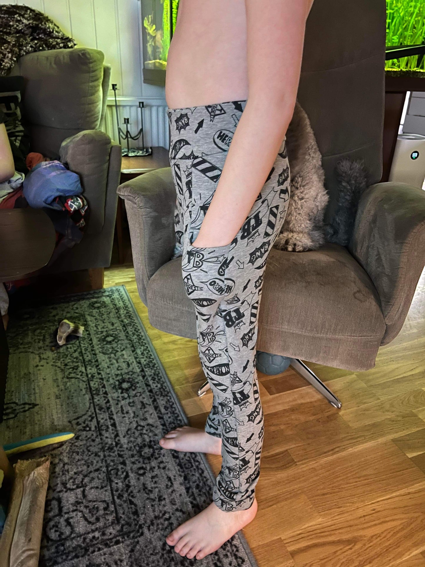 Origami Trousers Youth Strl 86-164 PDF-mönster