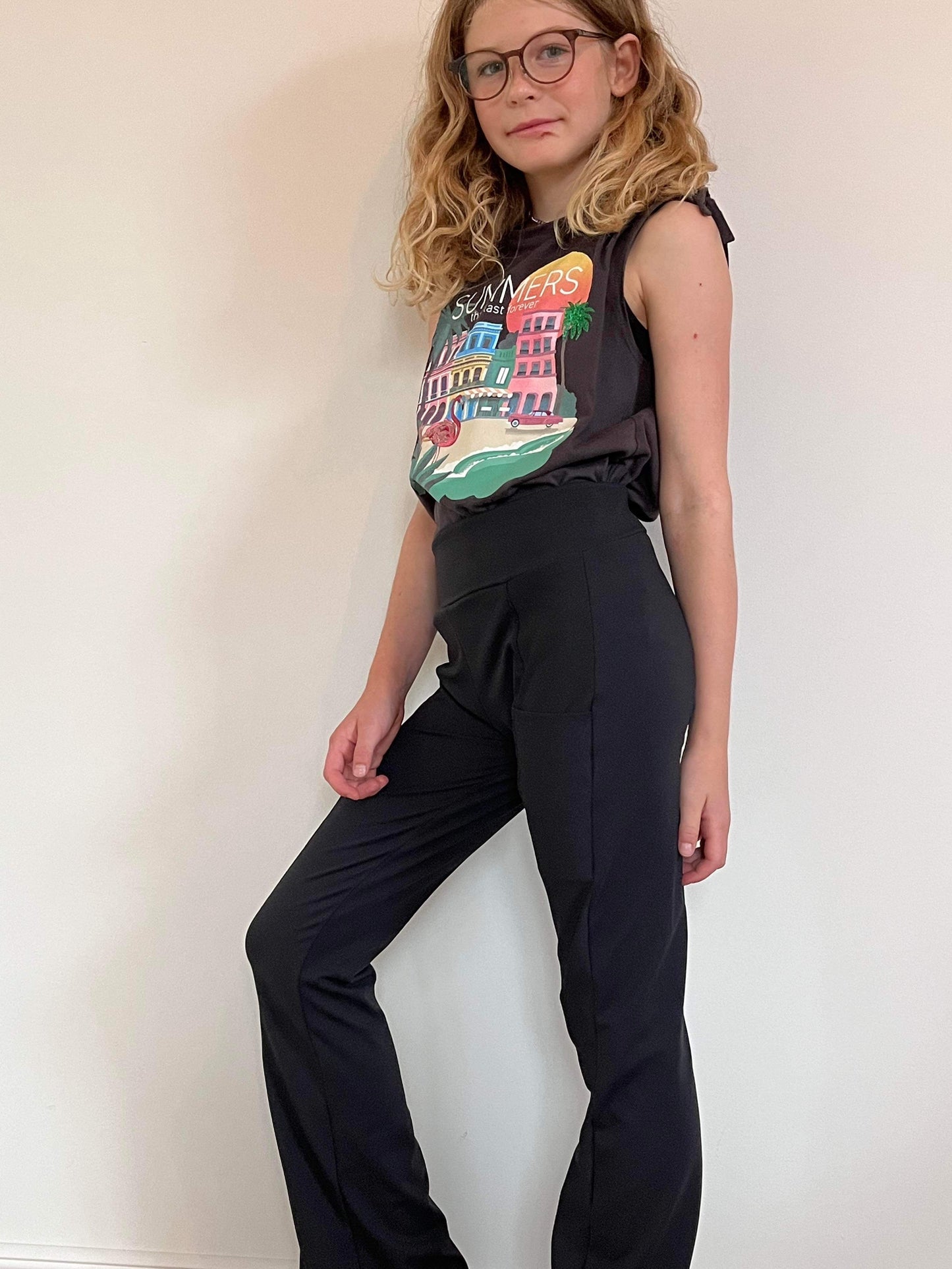 Origami Trousers Youth Strl 86-164 PDF-mönster