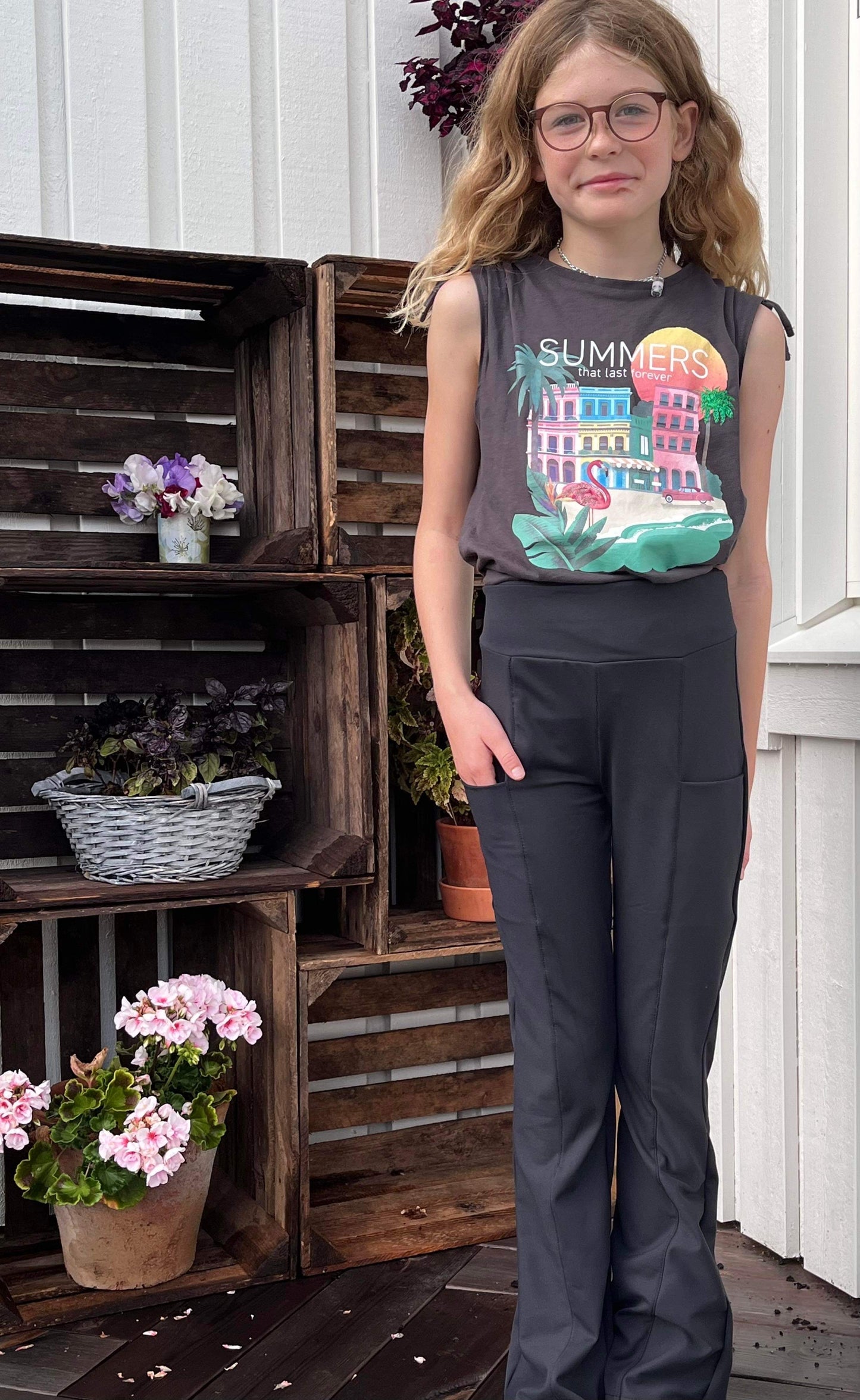 Origami Trousers Youth Strl 86-164 PDF-mönster