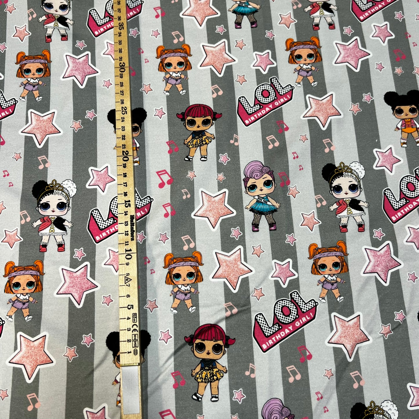 LOL Stripes Öglad Jogging/French Terry