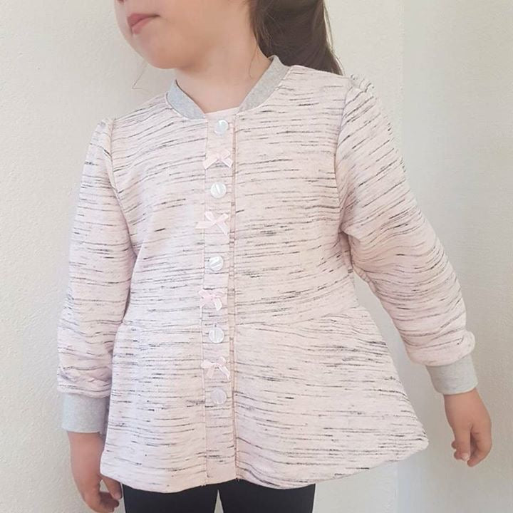 Preppy Princess strl 56-170 PDF-mönster