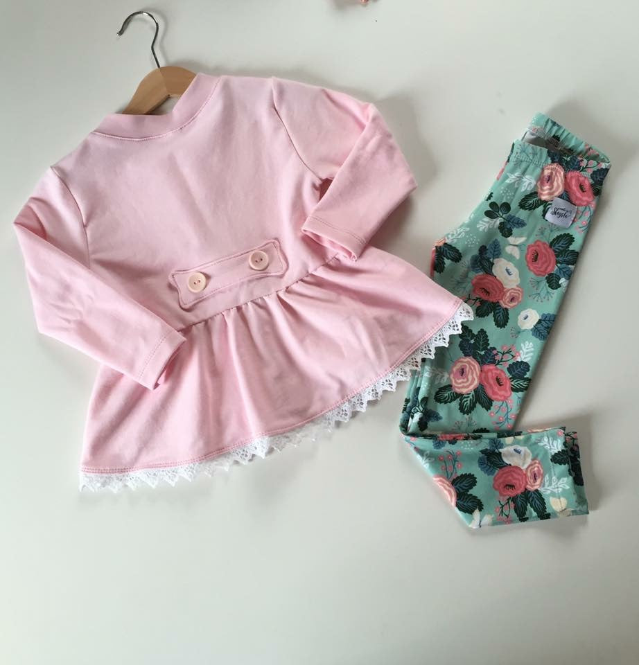 Preppy Princess strl 56-170 PDF-mönster