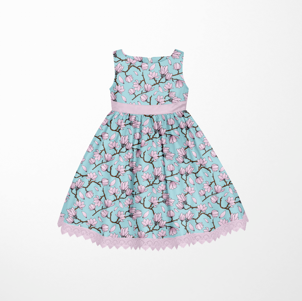 Mini Magnolia Mint GOTS-Trikå/Jersey