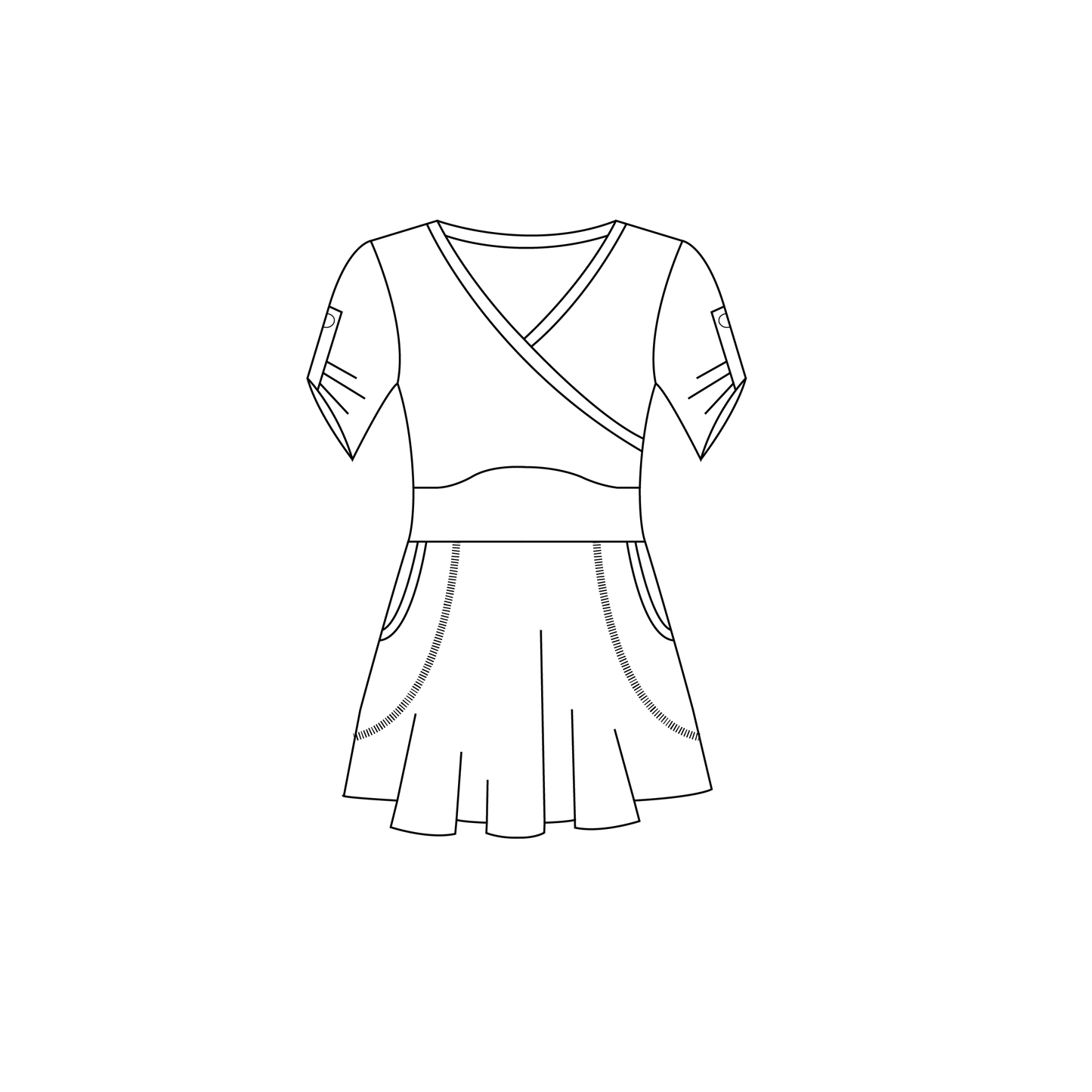 Chico-Wow-Wow Strl 34-56 PDF-mönster