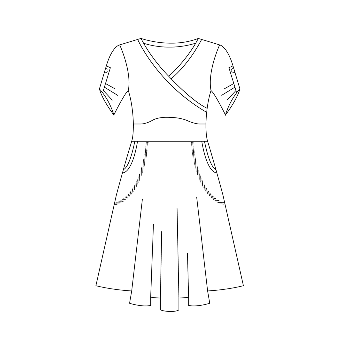 Chico-Wow-Wow Strl 34-56 Pappersmönster