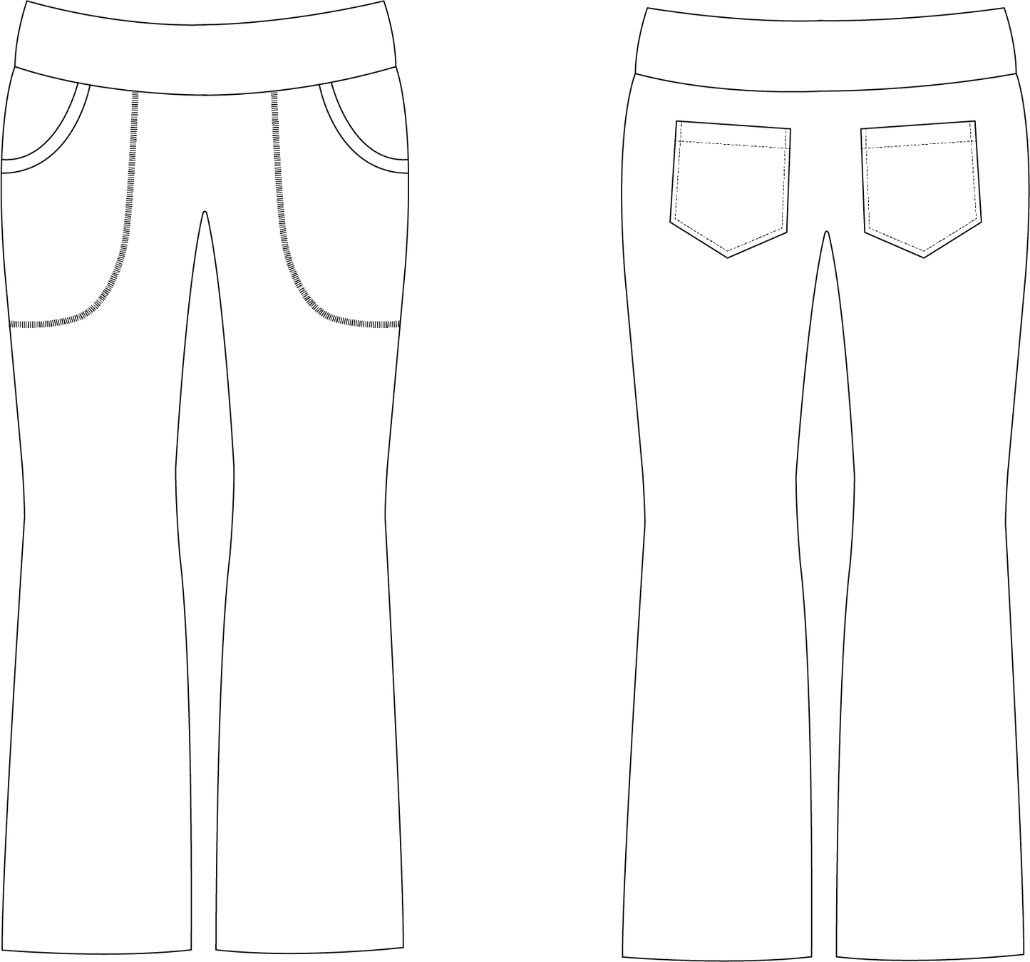 Shake a Leg Strl 34-56 Pappersmönster