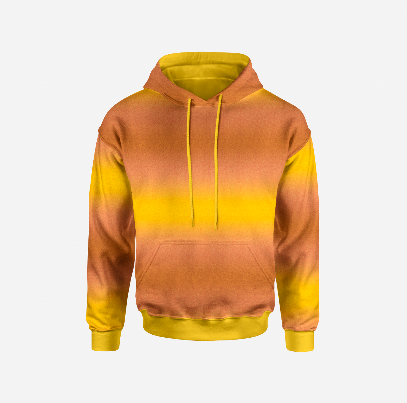 Ombre Bronze/Gold GOTS-Jogging, öglad
