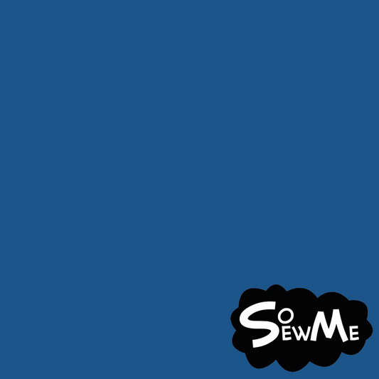 Mudd, rundstickad extra bred, Ocean Blue