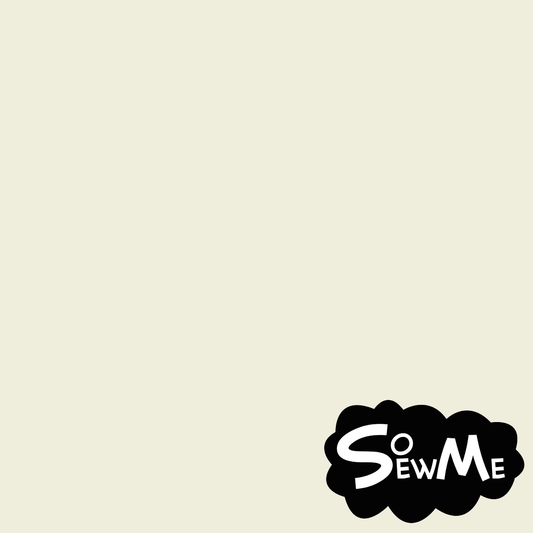 Mudd, rundstickad extra bred, Vanilla