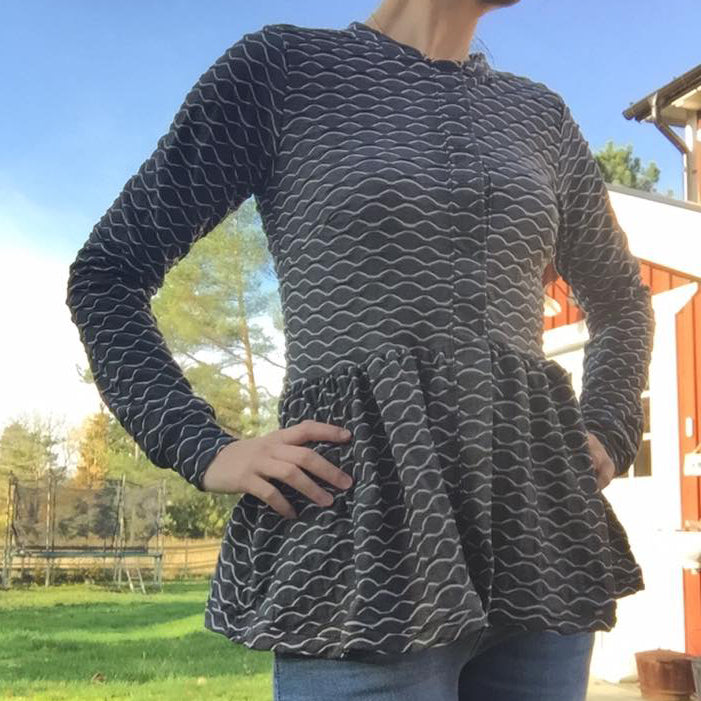 Preppy Woman Strl 34-56 Pappersmönster