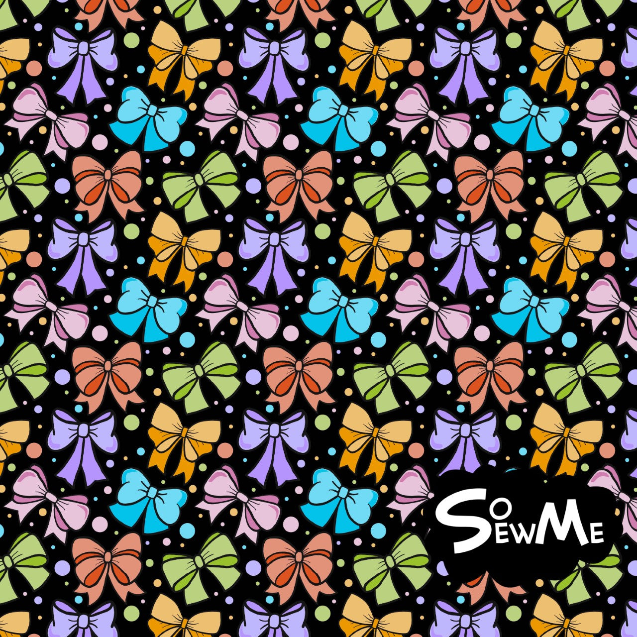 Party Bows Black Trikå/Jersey