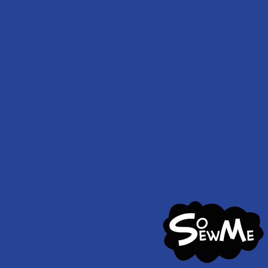 Mudd, rundstickad extra bred, Royal Blue