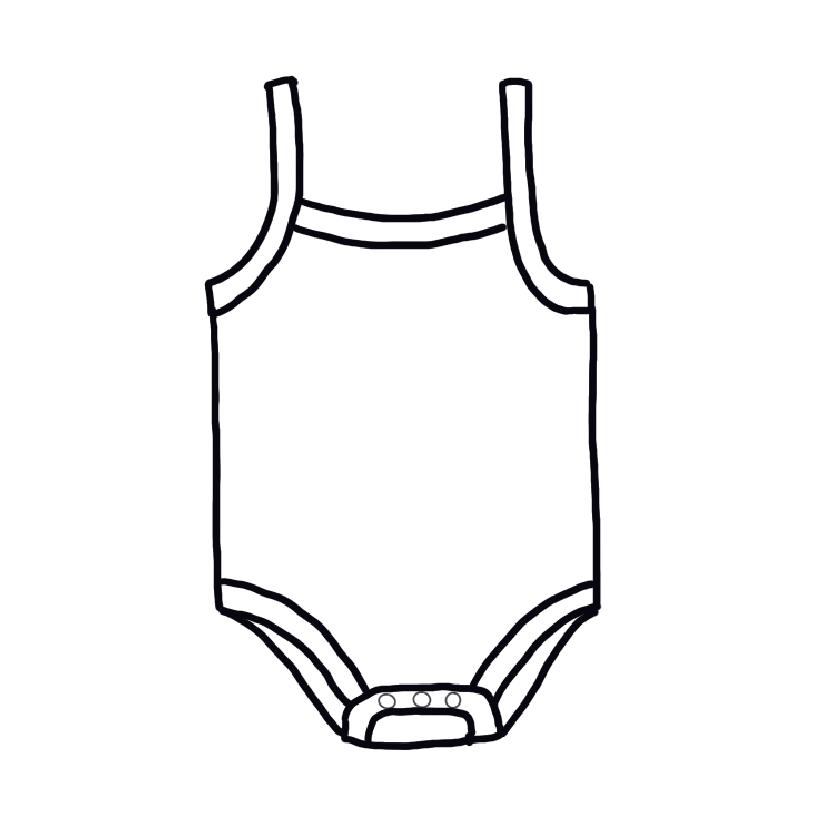 Second Skin Kids Strl 56-164 Pappersmönster