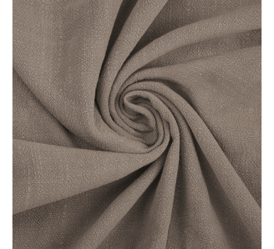 Vävd Linne-Viscose Simply Taupe