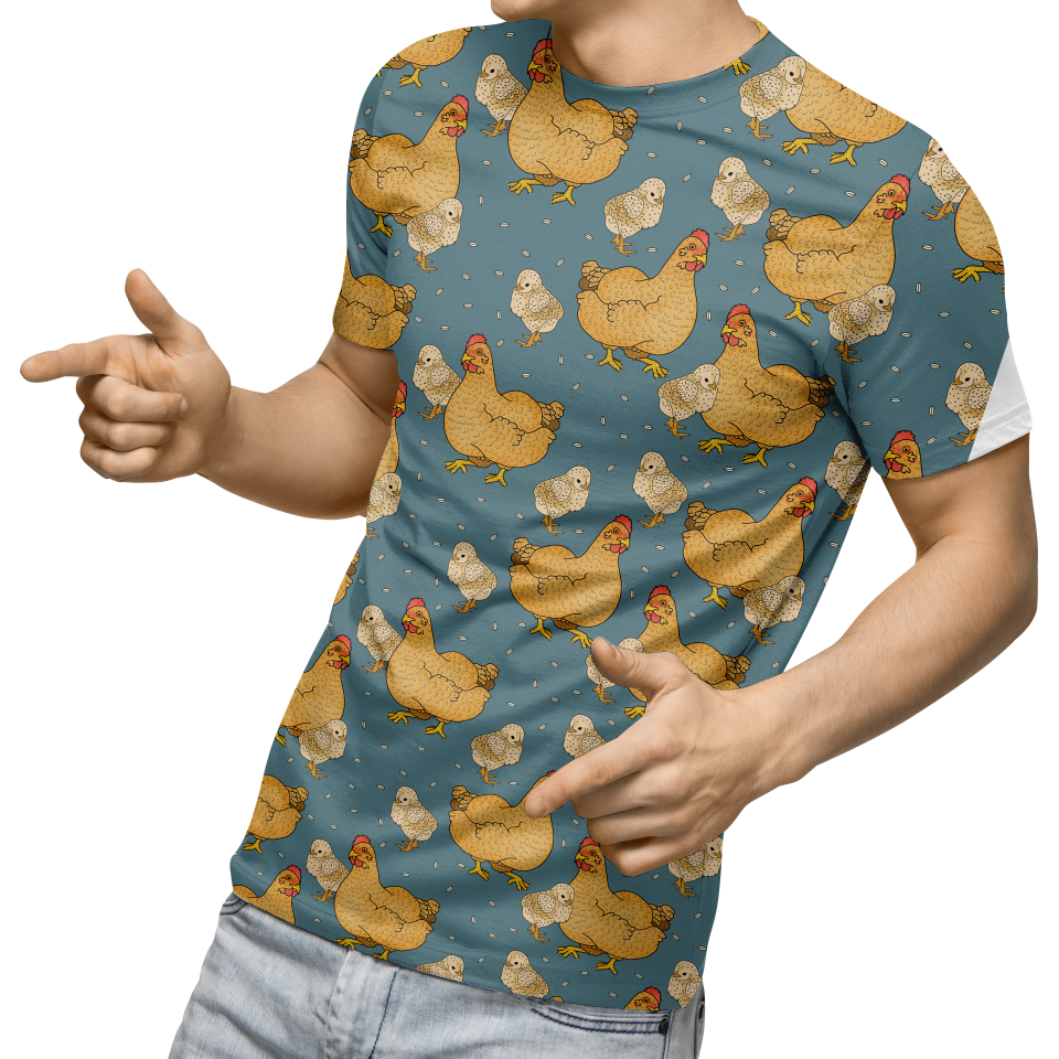 Hen Party Dusty Petrol GOTS-Trikå/Jersey