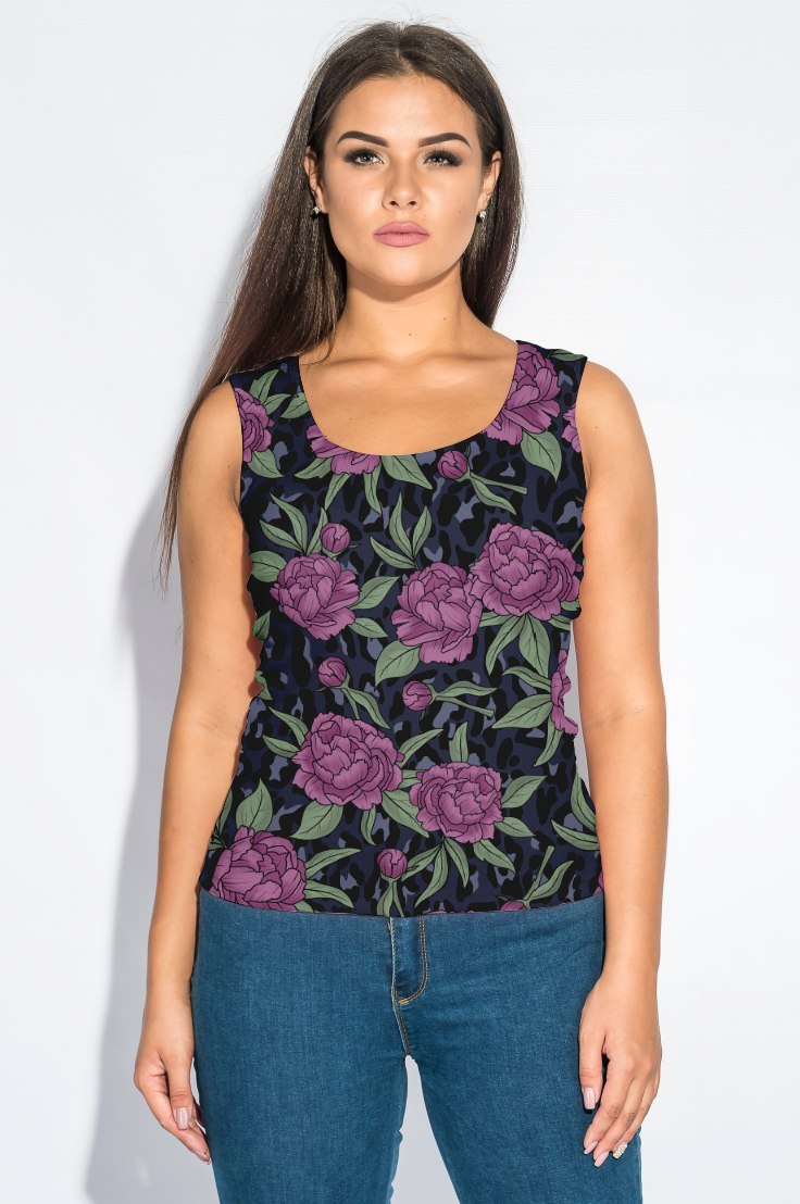 Leonies Navy GOTS-Trikå/Jersey