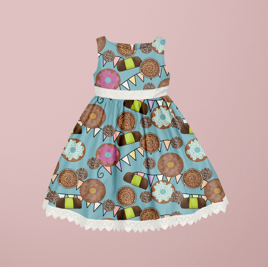 Fikadags Blue GOTS-Trikå/Jersey