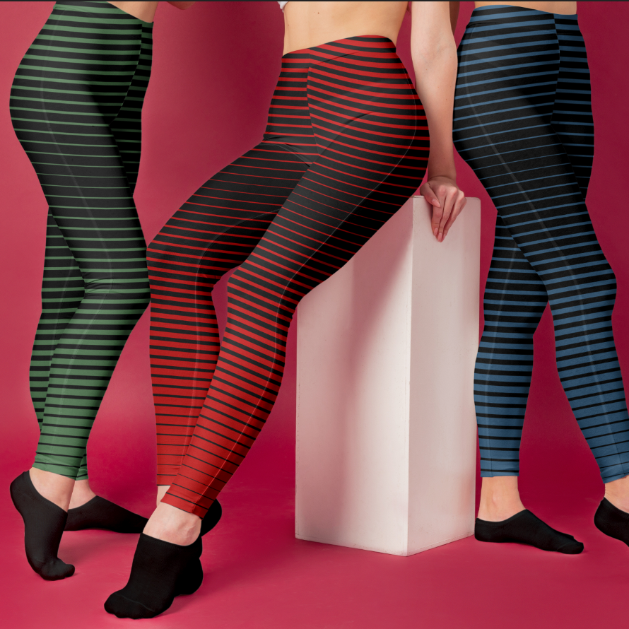 Illusion Stripes Grey GOTS-Trikå/Jersey