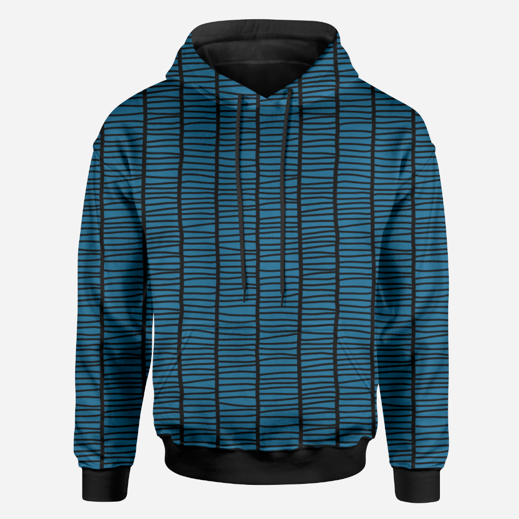 Ladders Blue GOTS-Trikå/Jersey