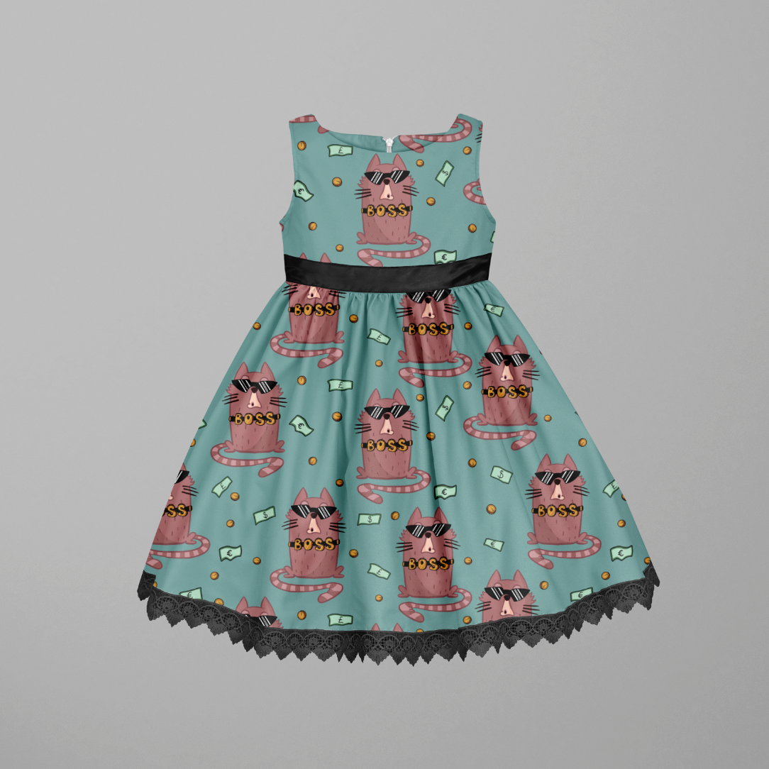 Like a Boss Dusty Petrol GOTS-Jogging/French Terry