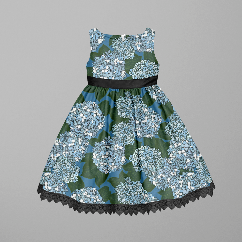 Herbert Blue/Blue GOTS-Sweatshirt/College