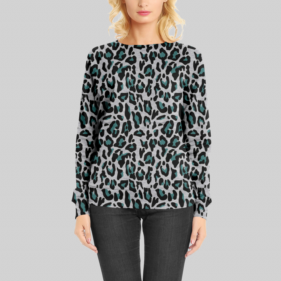 Melerad Snygg-Leo Turquoise GOTS-Trikå/Jersey