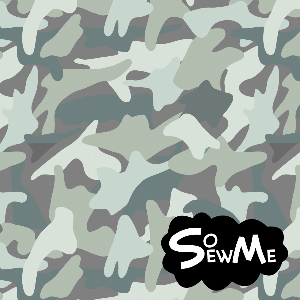 Soft Camo Green GOTS-Trikå/Jersey