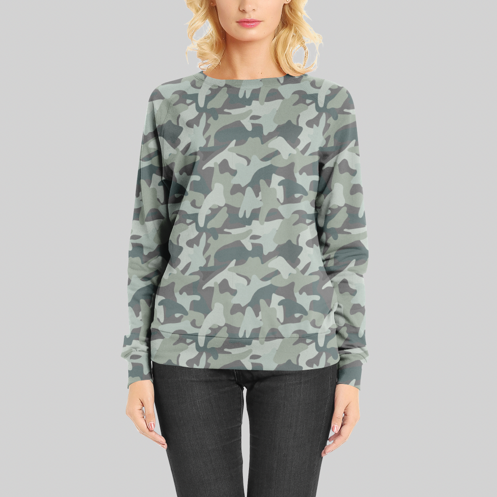 Soft Camo Green GOTS-Trikå/Jersey