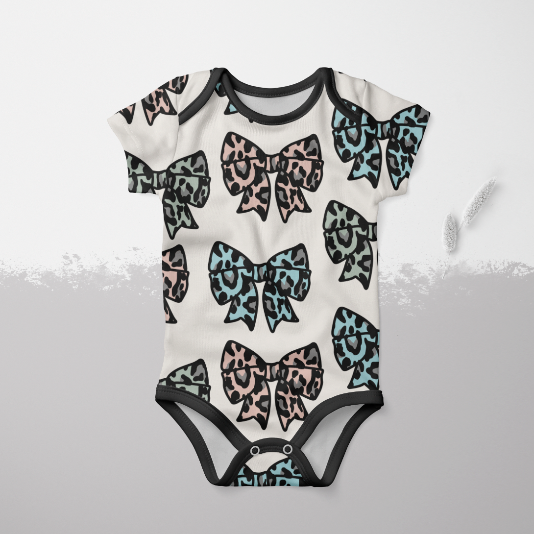 Leo Bows Cream GOTS-Trikå/Jersey