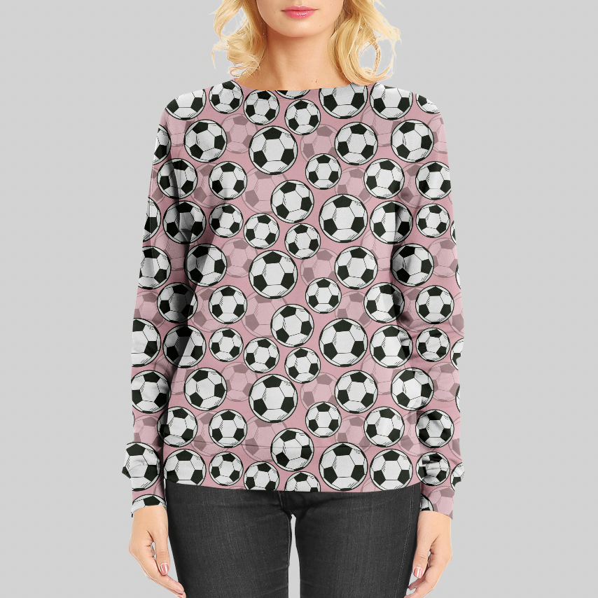 Fotboll Summer Pink GOTS-Jogging/French Terry