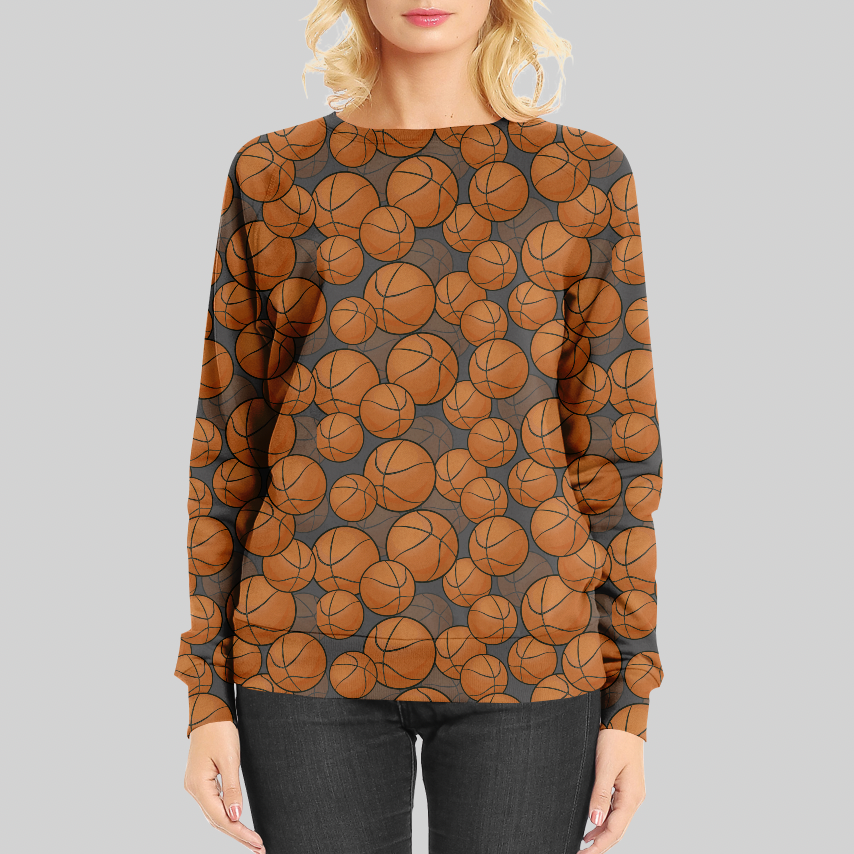 Basket Grey GOTS-Trikå/Jersey