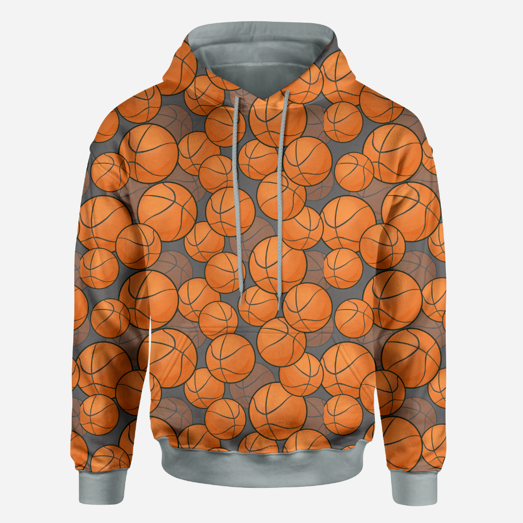 Basket Grey GOTS-Trikå/Jersey