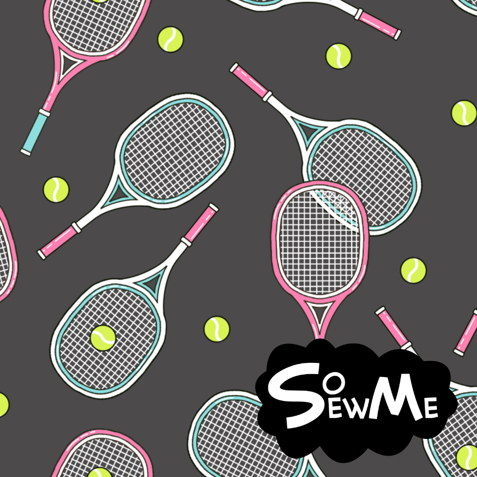 Tennis Grey GOTS-Trikå/Jersey